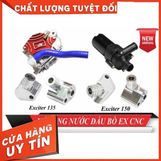 Cục nhôm đầu bò ex135 150 gắn bơm nước điện