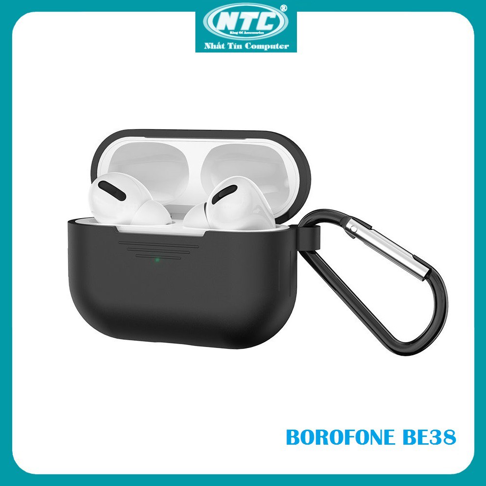 Tai nghe Bluetooth TWS Borofone BE38 Original series V5.0 - Hỗ trợ sạc không dây (Trắng) - Nhất Tín Computer