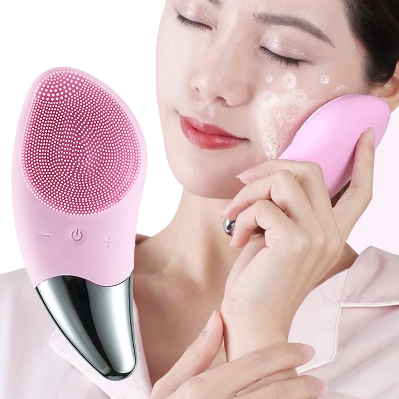 Bàn Chải Silicone Massage Mắt Làm Sạch Sâu Và Làm Săn Chắc Da