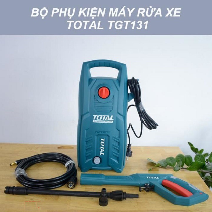 Máy Rửa Xe Áp Lực Cao TOTAL - 1400w( tặng kèm khớp nối)