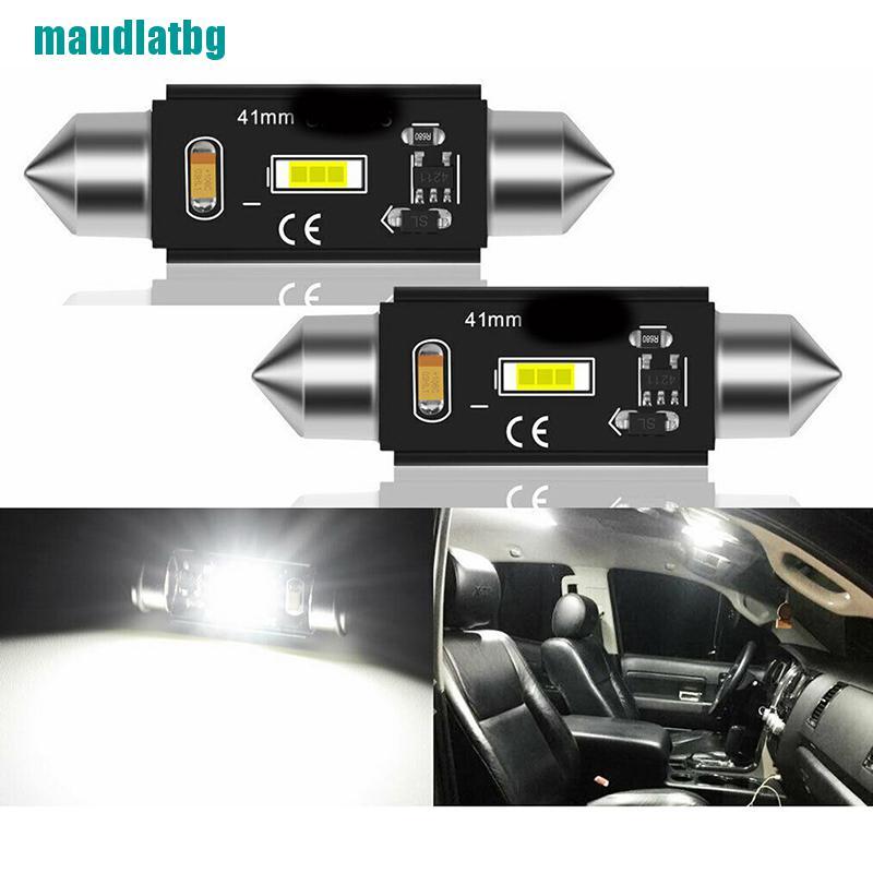 Đèn Led Siêu Sáng Gắn Trần Xe Hơi 31mm 36mm 39mm 41mm C5W C10W