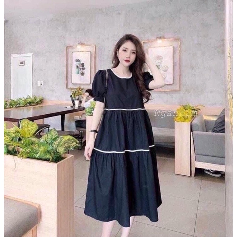 Váy bầu,đầm bầu thiết kế bigsize đến 100kg kèm video sản phẩm