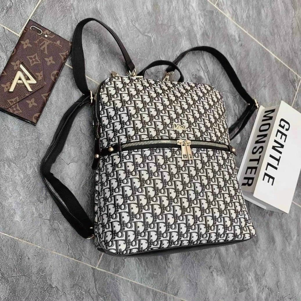Balo Màu Thổ Cẩm Size To Cho Học Sinh - Sinh Viên Đựng Vừa Sách Vở Hiếu Túi 506