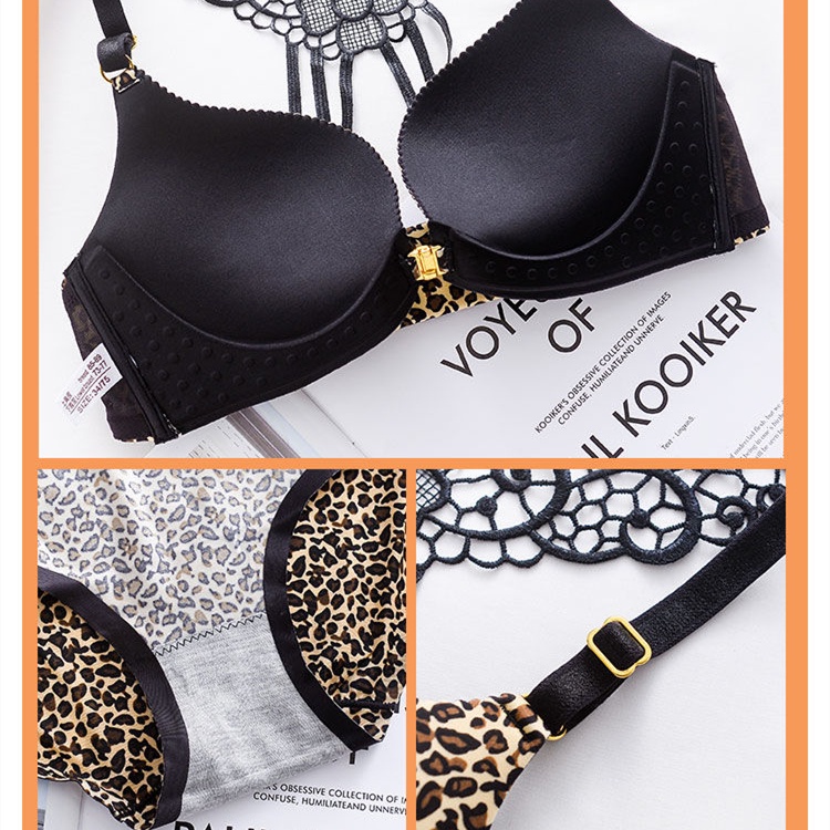 Set 1 Quần Lót Mềm Mại Không Đường May Khóa Trước Thời Trang Quyến Rũ Cho Nữ