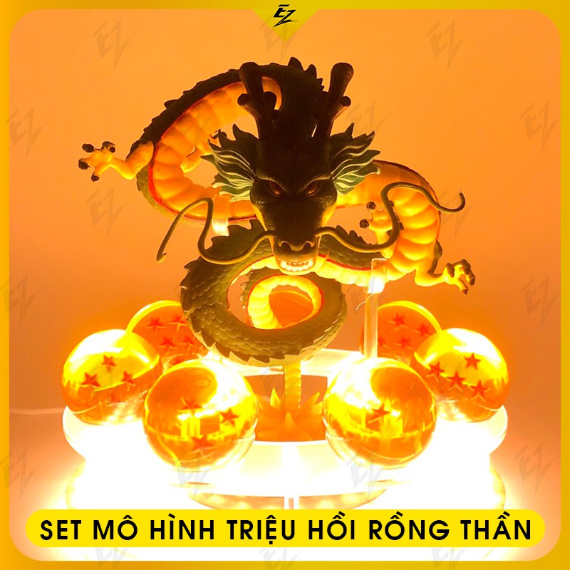 Mô Hình Dragonball Set Triệu Hồi Rồng Thần Led