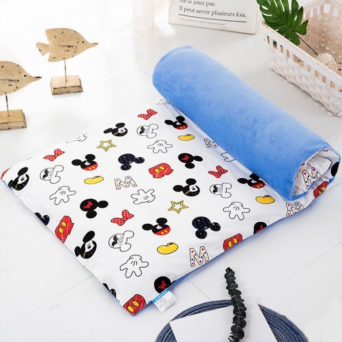 Vỏ nệm trẻ em 100% cotton có thể tháo rời và giặt được / cộng với bằng nhung dành cho kích thước đầy đủ