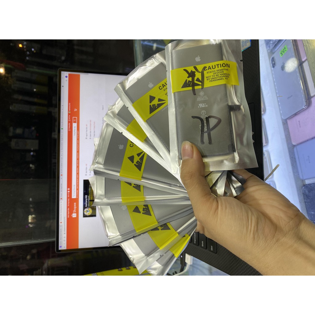 PIN IP ZIN NEW 5/5S/5se/6/6S/7/7P/8/8P/X/XS/XSM/XR/11/PRO SIÊU RẺ BẢO HÀNH 12 THÁNG TẶNG KÈM SEAL DÁN