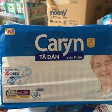 Bỉm Người Già - Tã Dán Caryn Size M-L Bịch 20 Miếng