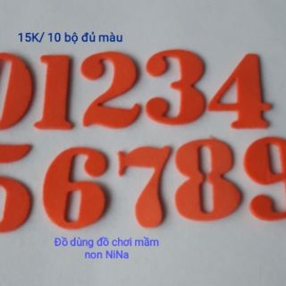 Bộ số ( từ số 1 đến số 10 )