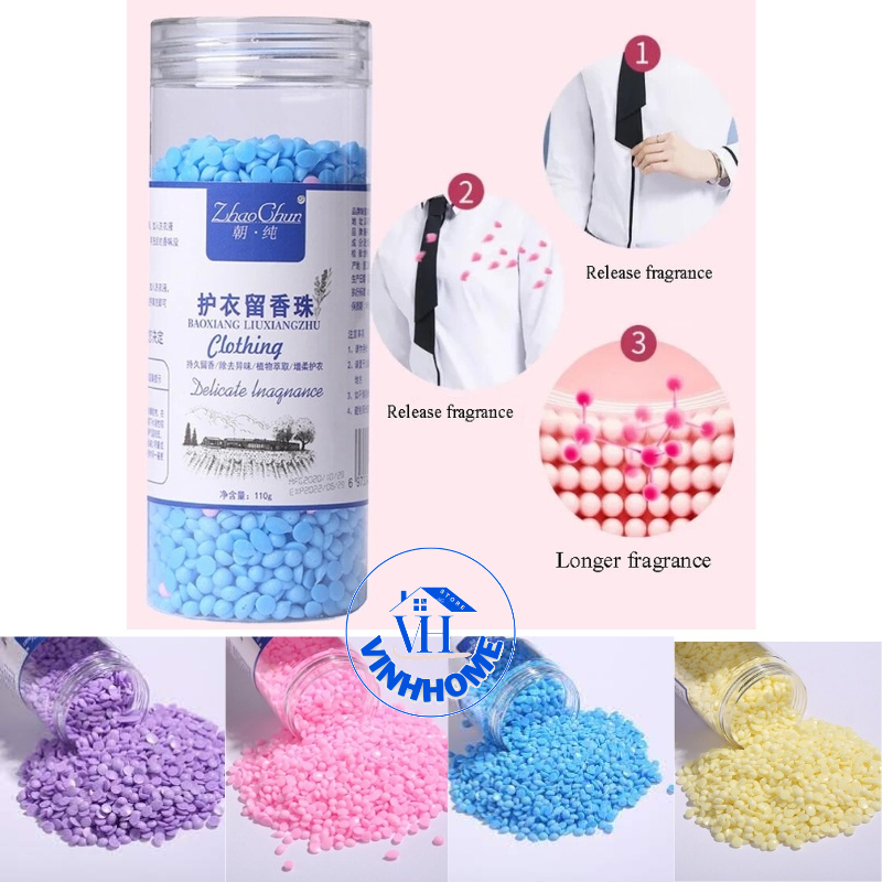 Viên giặt thơm quần áo lưu hương làm mềm vải thích hợp cả giặt tay và giặt máy
