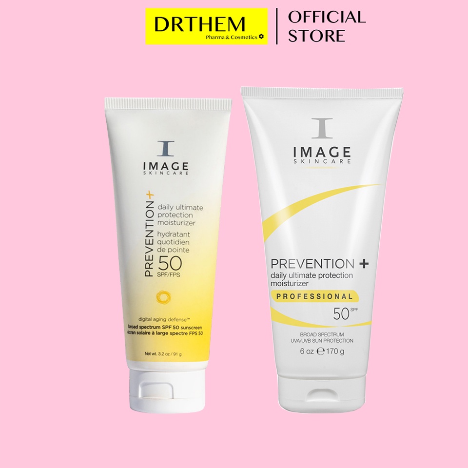 Kem Chống Nắng IMAGE SPF 50 Cho Da Hỗn Hợp-Prevention Daily Ultimate Protection Moisturizer SPF50 91g 170g