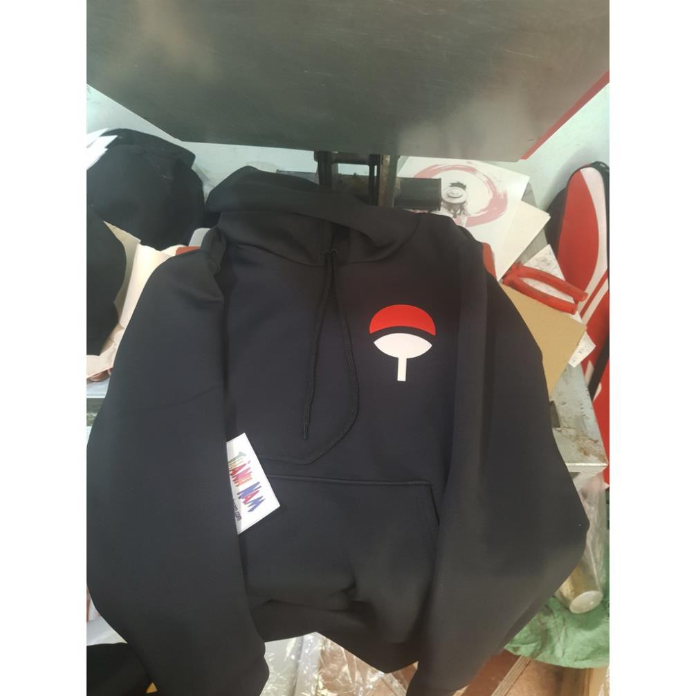 (SALE 50%) áo Uchiha, áo hoodie gia tộc Uchiha Naruto phản quang, áo Naruto phản quang