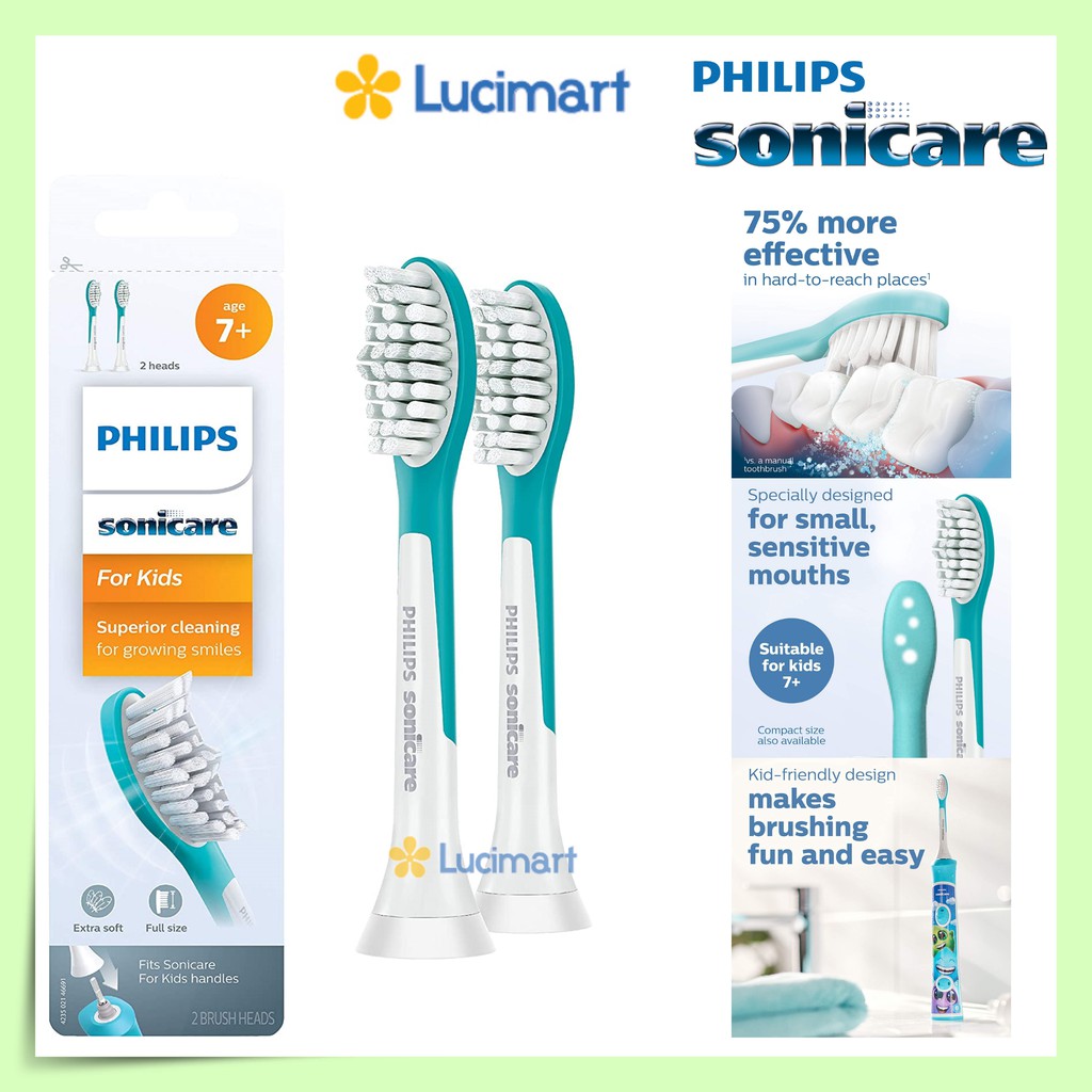 Đầu bàn chải điện Philips Sonicare C1 C2 G2 W C3 G3 W3 [Hàng Mỹ]