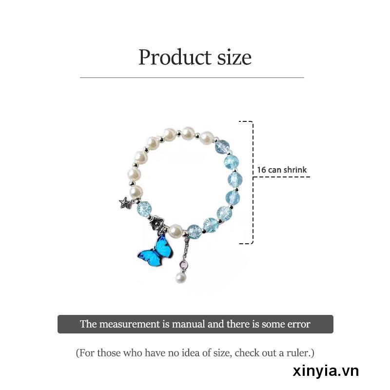 Vòng Tay Pha Lê Hình Hoa Pop Cá Tính Cho Nữ