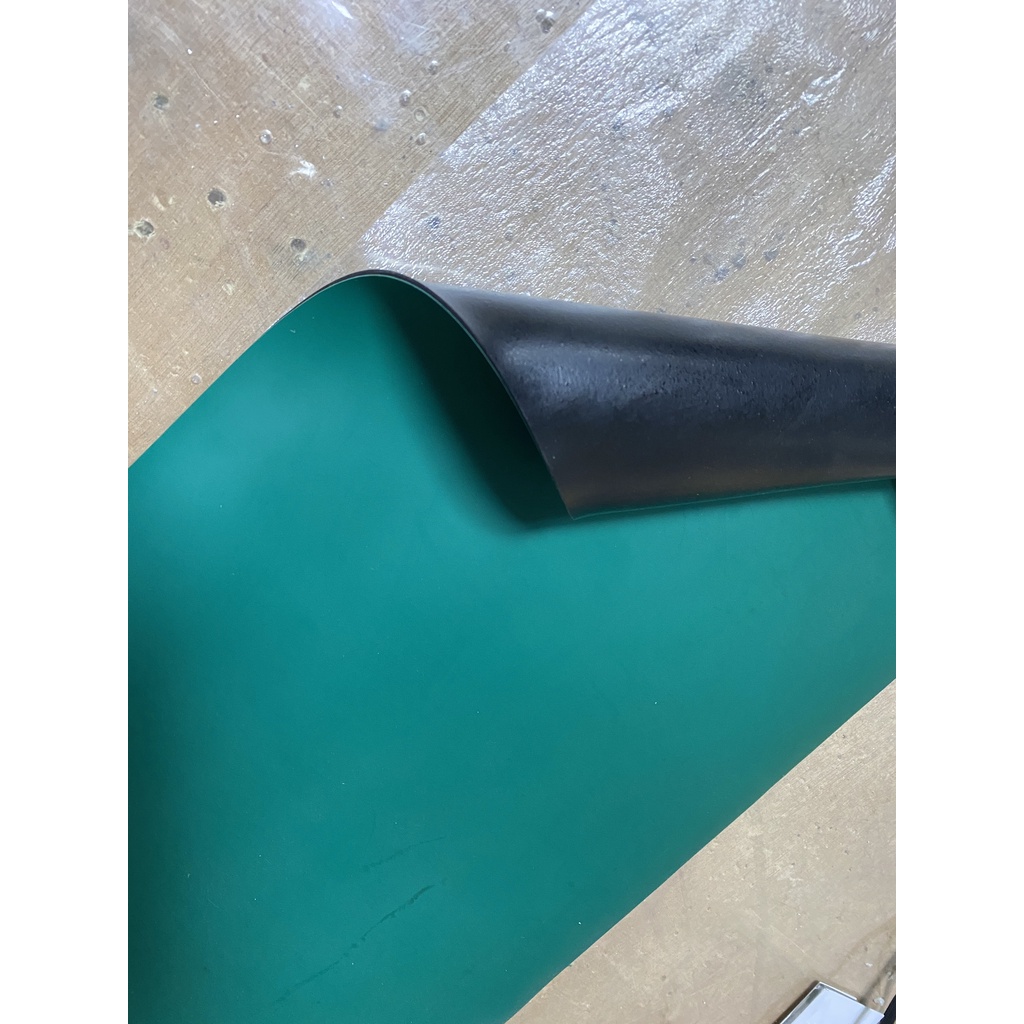 Thảm Cao Su Chống Tĩnh Điện ESD Màu Xanh KT 120x60 Dày 2.0mm