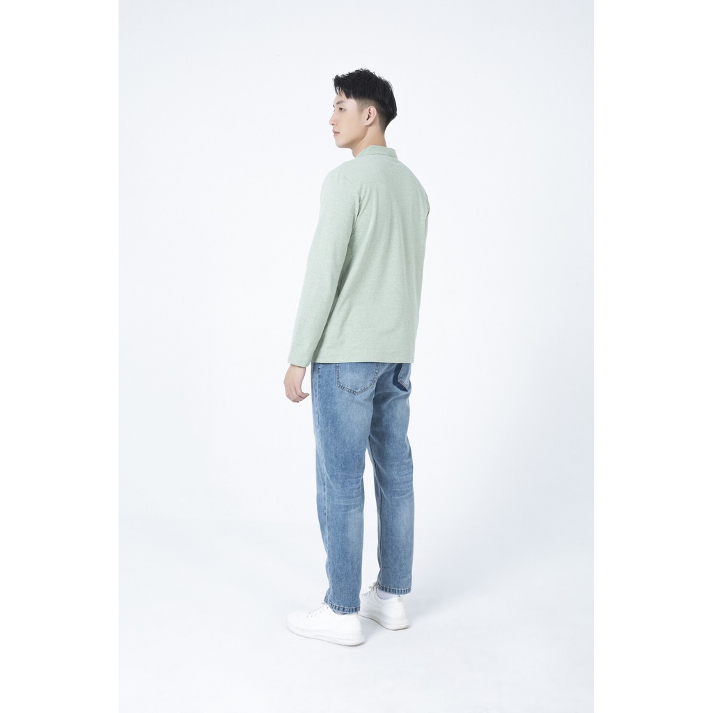 Áo thun nam cổ đức kéo khóa IVY moda MS 58E2130 | BigBuy360 - bigbuy360.vn