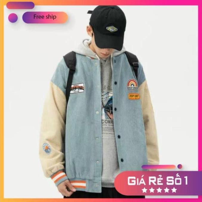 ÁO KHOÁC NHUNG NỮ BOMBER CẦU VỒNG THIẾT KẾ CỰC ĐẸP THỜI TRANG KIM GIA