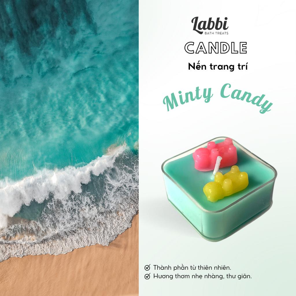 MINTY CANDY CANDLE [Labbi] Nến trang trí / Candle / Nến vuông