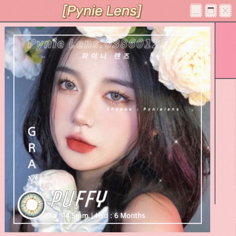 🌧️ ℒℯ𝓃𝓈 𝒫𝓊𝒻𝒻𝓎 𝒢𝓇𝒶𝓎 🌧 Xám tây pha xanh ngọc siêu xinh ạ 🌸