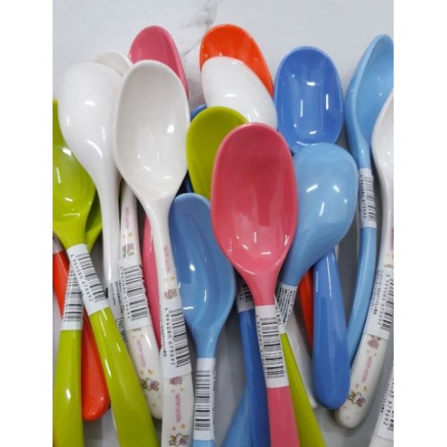 Thìa ăn dặm mã 969, 909 sâu lòng cán cong cho bé