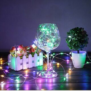 Đèn led trang trí mini dùng pin dài 2 m