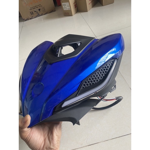 Combo nạ LC zin hãng +demi led dyno cho exciter 2011-2014