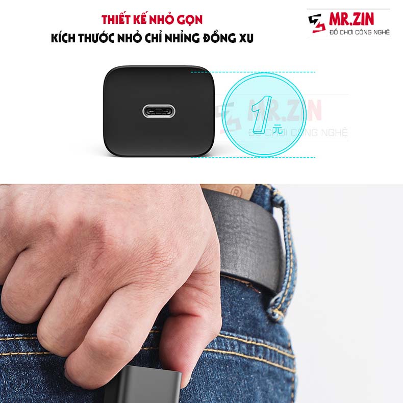 Cốc sạc nhanh Baseus 20w Chuẩn PD Đạt Chuẩn Quốc Tế