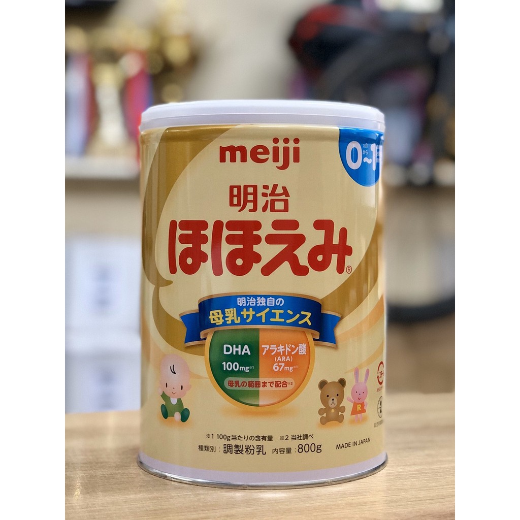 Sữa Meiji Lon 800gr nội địa Nhật