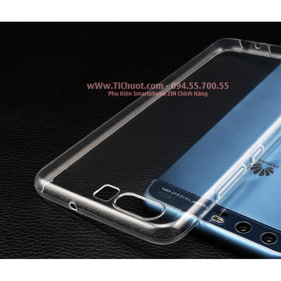 [Loại Tốt] Ốp lưng Huawei P10/ P10 Plus Silicon Dẻo trong suốt