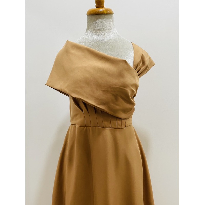 Đầm Xòe Dự Tiệc Lêch Vai, Váy Đầm Xòe Trễ Vai Sang Trọng Zenna [ảnh+video thật] | BigBuy360 - bigbuy360.vn