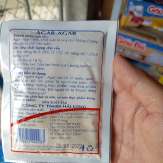 Bột Rau Câu Giòn 25g