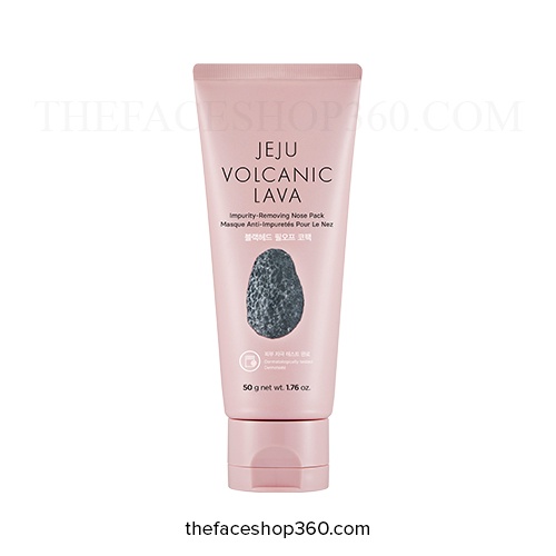 Gel lột mụn tro núi lửa Jeju Volcanic Lava Impurity Removing Nose Pack (50g)