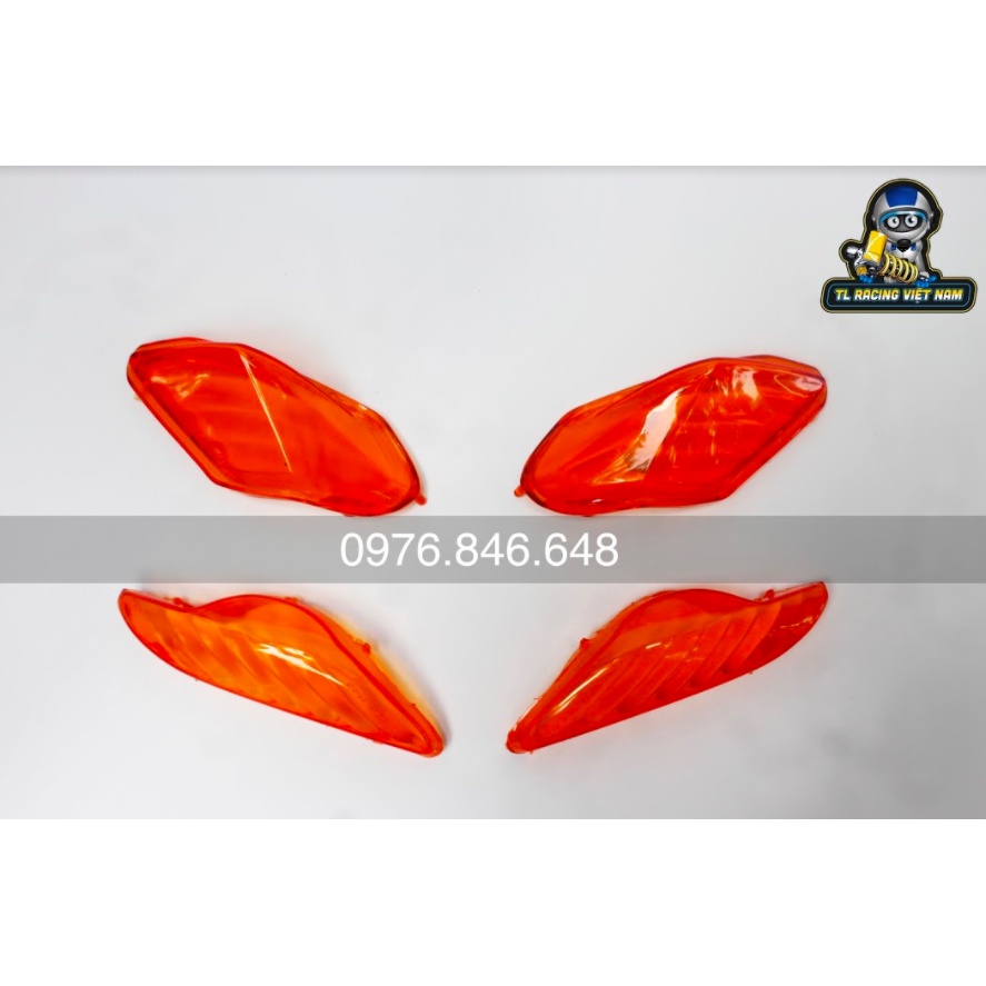 Nắp xi nhan cam trước sau lắp cho xe wave 2007 đến 2021 (100cc 50cc 110cc) loại 1