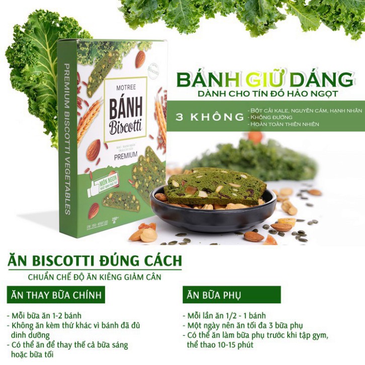 ✅ Bánh ăn kiêng Biscotti hỗ trợ đẹp dáng 250g Mua là mê