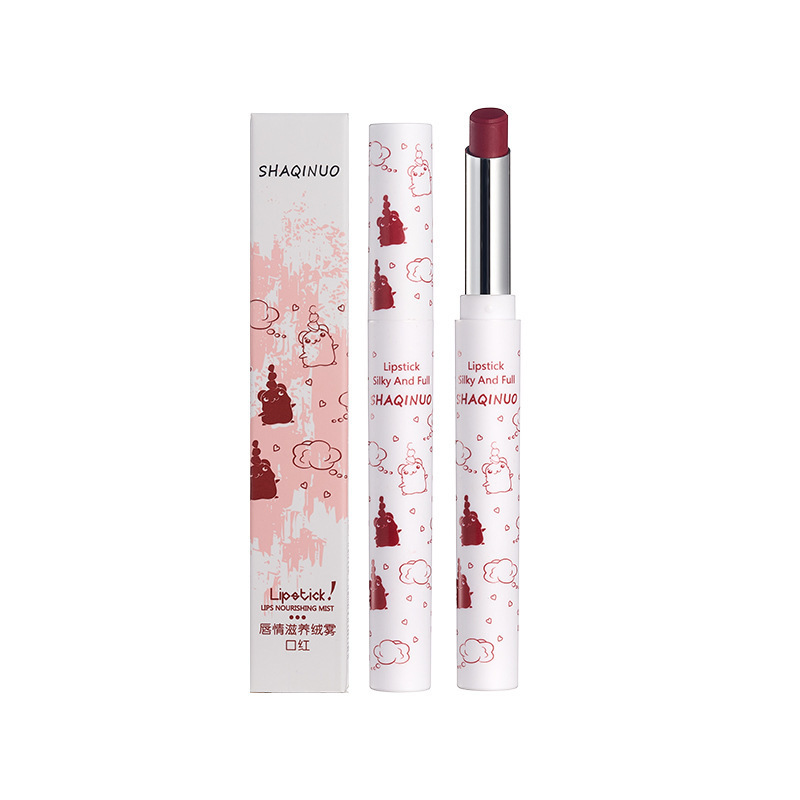 (Hàng Mới Về) Son Kem Lì Mịn Mượt Như Nhung Thiết Kế Hình Gấu Dễ Thương | BigBuy360 - bigbuy360.vn