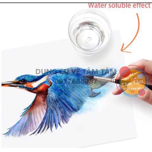 [ TÂM TÂM ]-Chì màu nước Marco Raffine 72 màu-