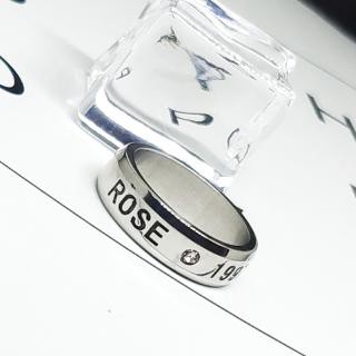 Nhẫn titan Blackpink JENNIE JISOO ROSE LISA nhẫn đeo tay nam nữ phụ kiện trang sức phong cách Hàn Quốc tặng kèm dây đeo