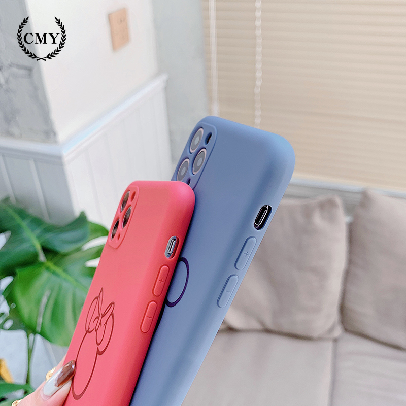 Ốp iphone  Ốp lưng Iphone 11 Ốp lưng iphone  Ốp lưng silicon Ốp iphone 12 pro max  Ốp iphone 12 mini Simple cartoon pattern Silicone Phone Case For iPhone 11 Pro Max X Xr Xs Max 7 8 Plus Se 2020 12 pro max 12 mini 13 pro max 13 mini