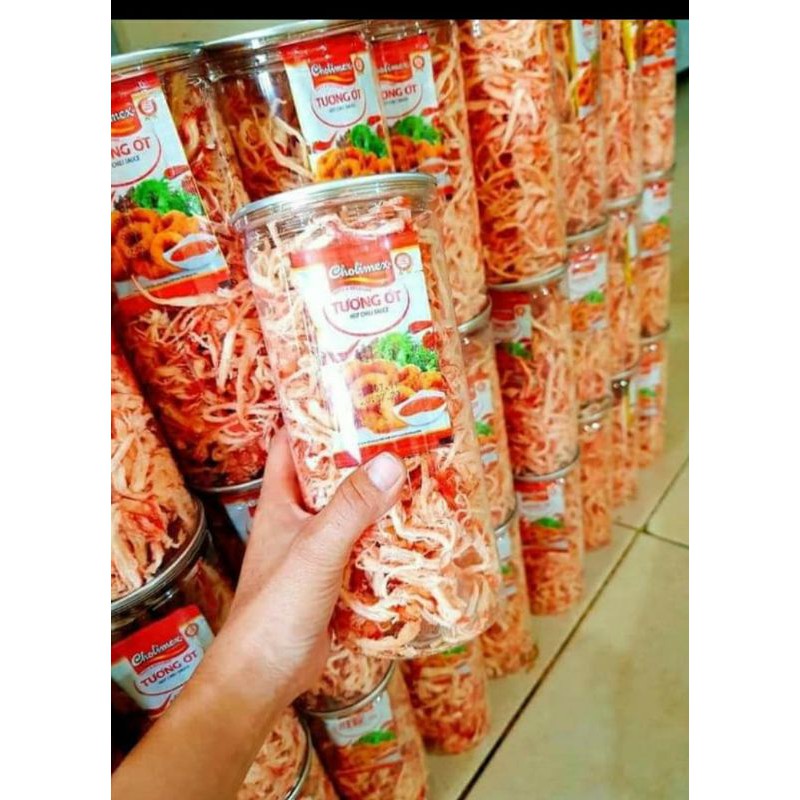 Mực hấp nước dừa(hộp pet 300g)