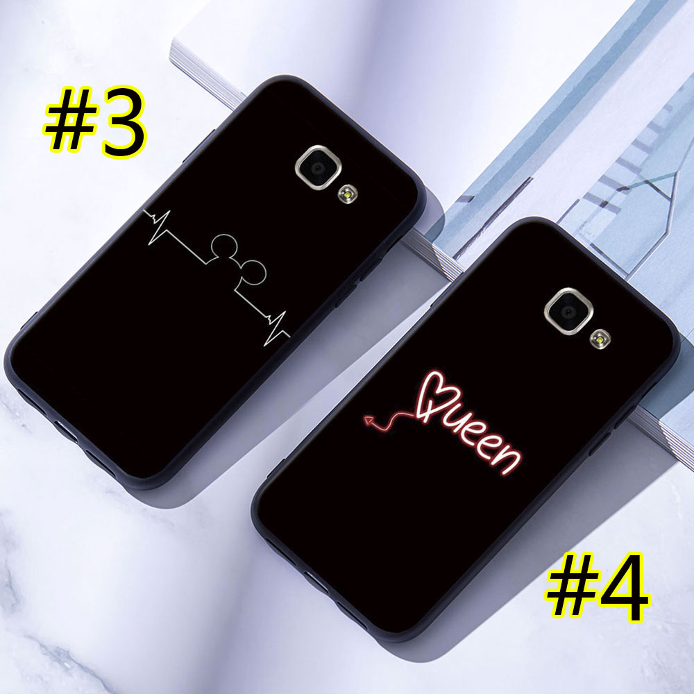 Ốp Điện Thoại Mềm Mẫu King Và Queen Cho Samsung Galaxy A5 A7 2015 2016 2017 | BigBuy360 - bigbuy360.vn
