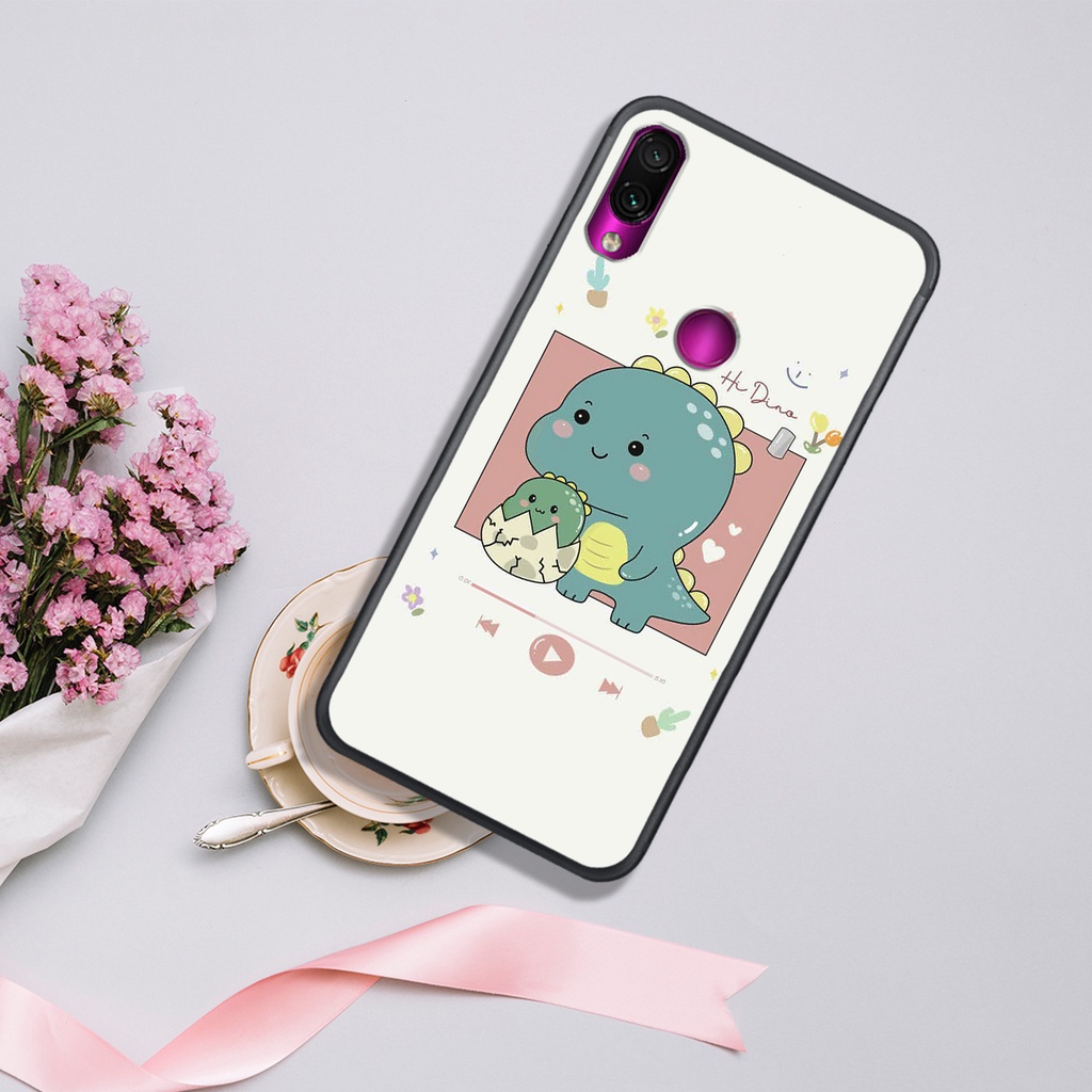[HOT]ỐP XIAOMI REDMI NOTE 5/5 PRO - NOTE 6/6 PRO - NOTE 7/7 PRO - REDMI 7  , IN HÌNH KHỦNG LONG CHIBI SIÊU DỄ THƯƠNG.