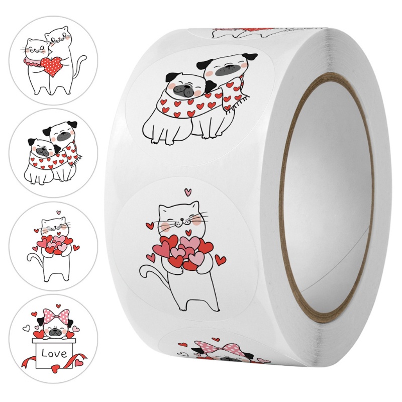 Bộ 500 Hình Dán 4 Kiểu Chữ Thank You Độc Đáo
