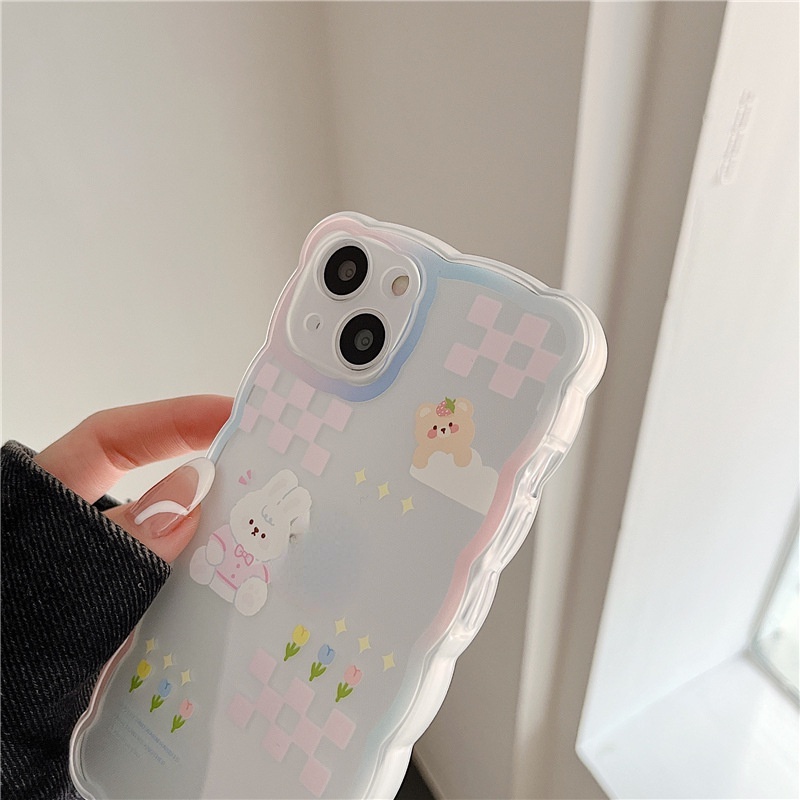 Ốp lưng iphone Ốp Điện Thoại Họa Tiết Sóng Biển Cho iphone13 6s / 6splus / 7 / 7plus / 8 / 8plus / x / xr / xs / 11 / Promax / mini / 14-14 Dinuo case