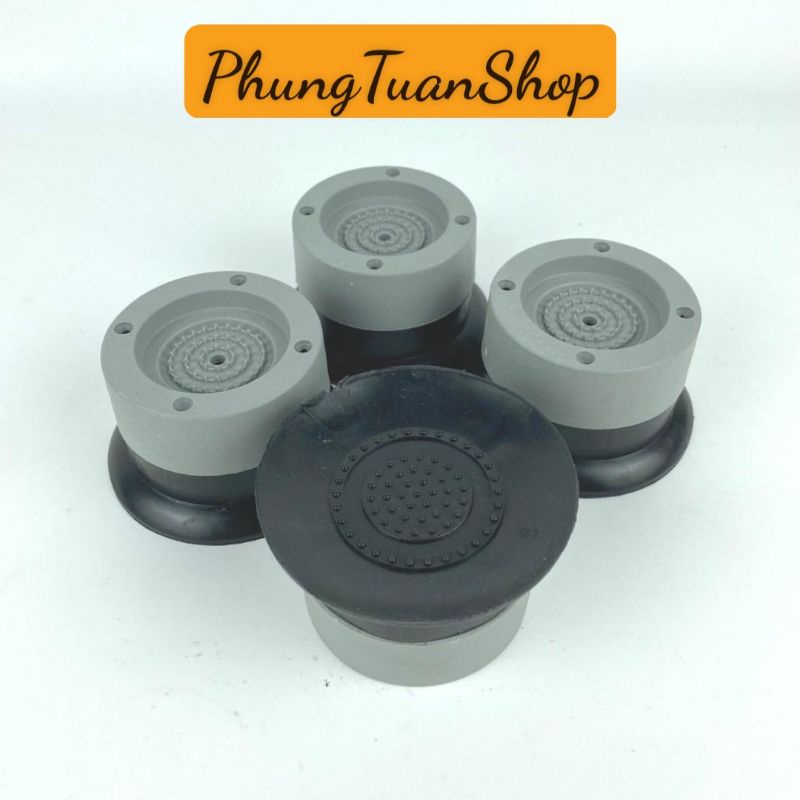 Chân Đế Chống Rung Máy Giặt Đế Hít Chắc Chắn Bộ 4 Cái