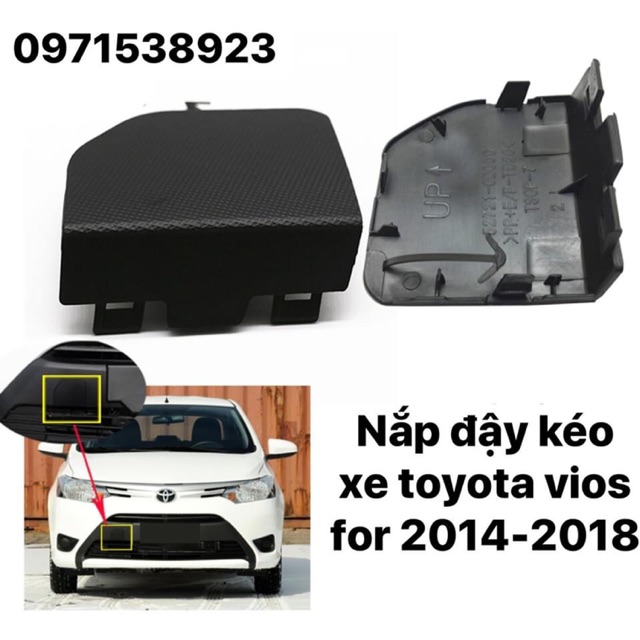 Nắp đậy lổ kéo xe hay còn gọi nắp chụp lỗ kéo xe toyota vios 2014-2018 mã sp 527210d050