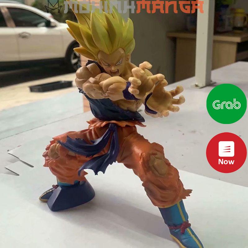 [CÓ QUÀ] Mô hình Dragon Ball Super Saiyan Son Goku chưởng Kamehameha Bảy Viên Ngọc Rồng siêu xayda broly gohan vegeta