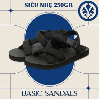 Giày sandal quai chéo nam nữ siêu nhẹ - Basic Sandals