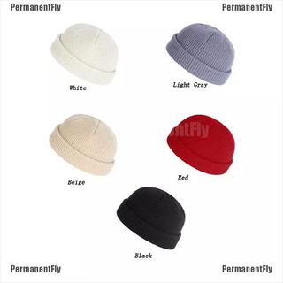 Permanentfly MỚI Unisex Nam Nữ Beanie Mũ Ấm Áp Gân Mùa Đông Biến Trượt Tuyết Người Cá Docker Hat