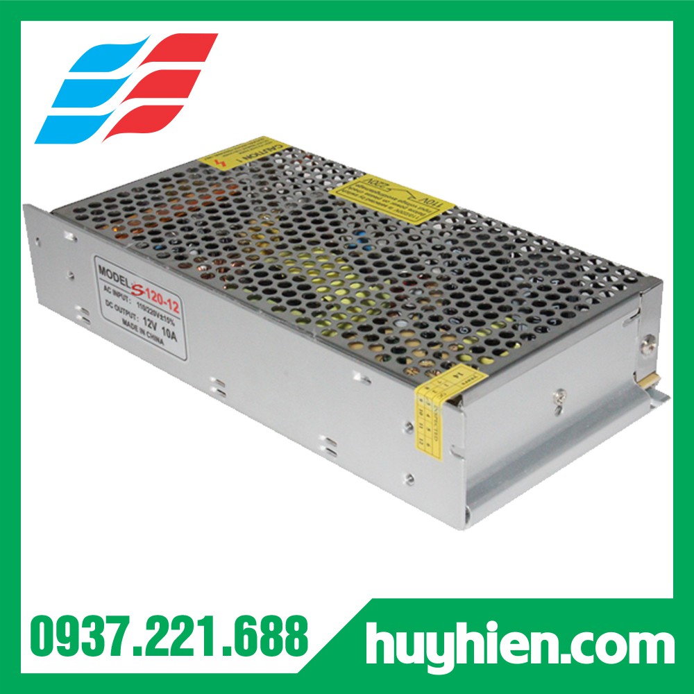 Nguồn Tổ Ong 12V10A  trong nhà, nguồn xung 12V 10A