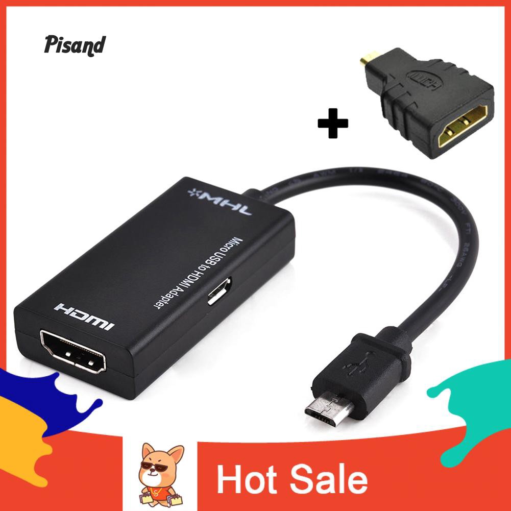 Thiết bị chuyển đổi kết nối Pi S2 MHL Micro USB và 1080P HDMI cho Android Samsung Huawei